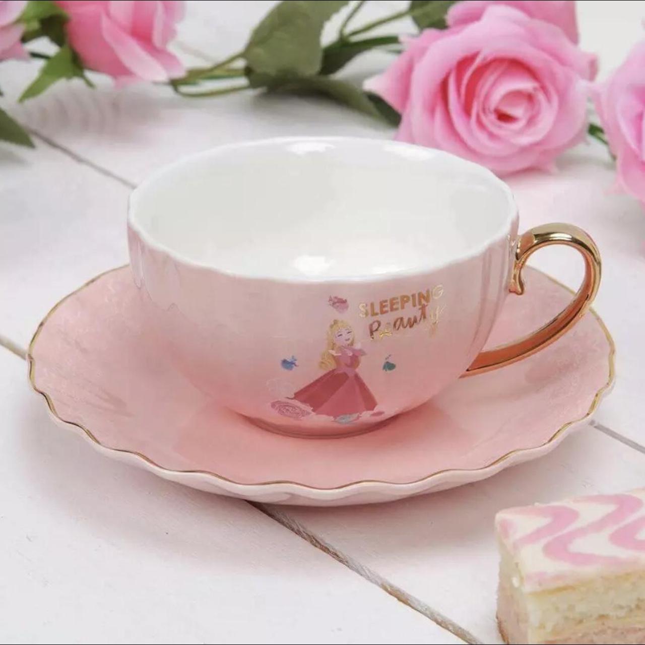 Disney collectible Aurora tea cup and saucer free... Depop