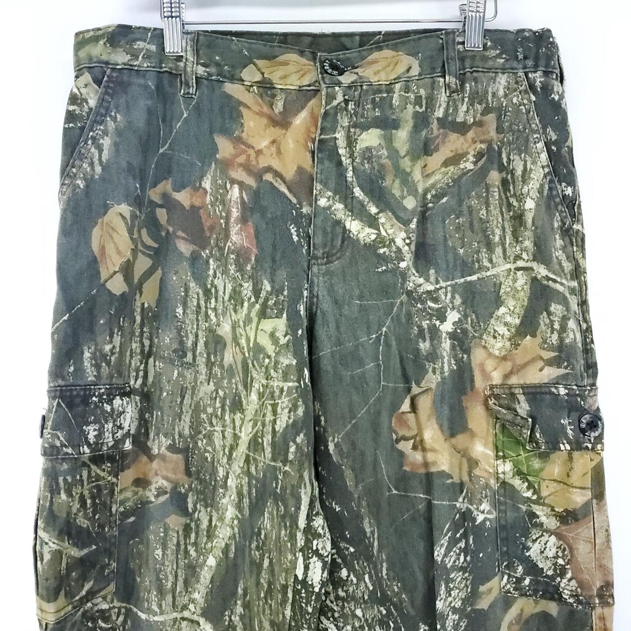 Mossy Oak Hunting Cargo Pants Men's Size 36/31 Green... Depop