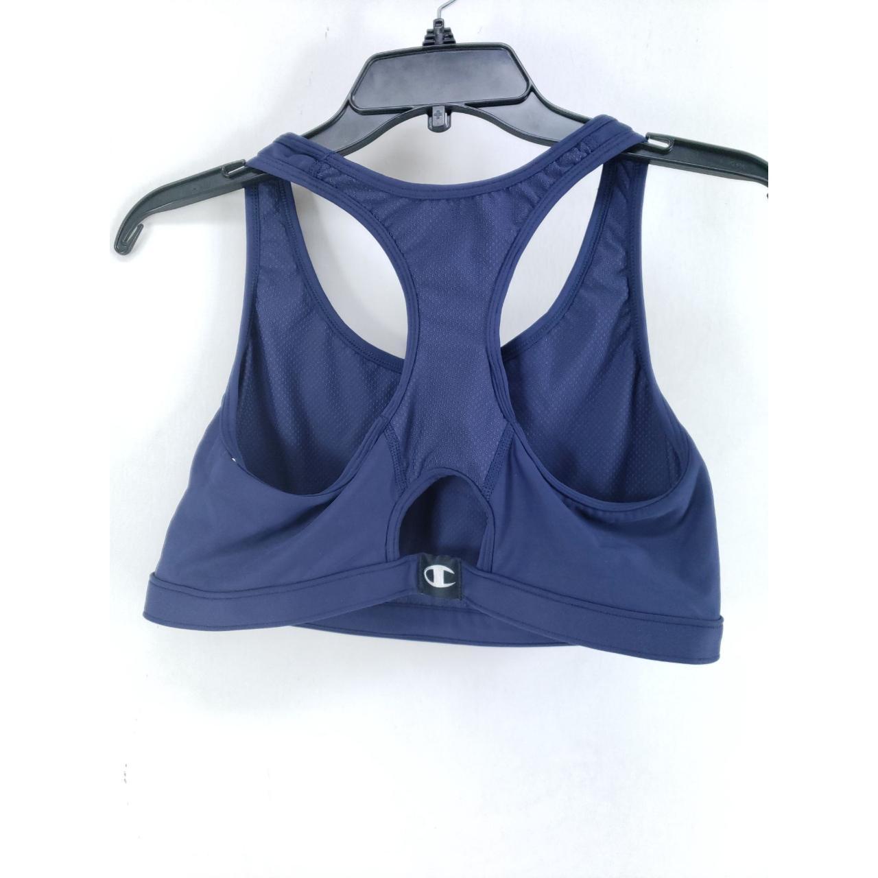 Champion Spot Comfort Sports Bra Size 1X Navy Blue