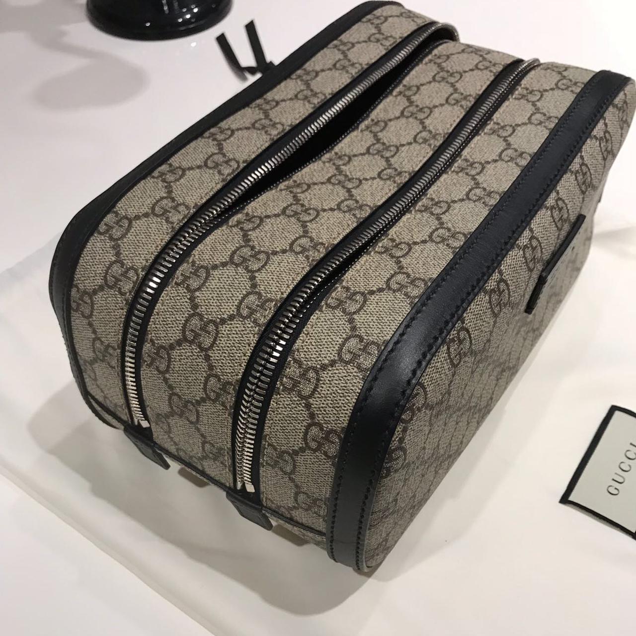 Gucci gg supreme toiletry on sale case