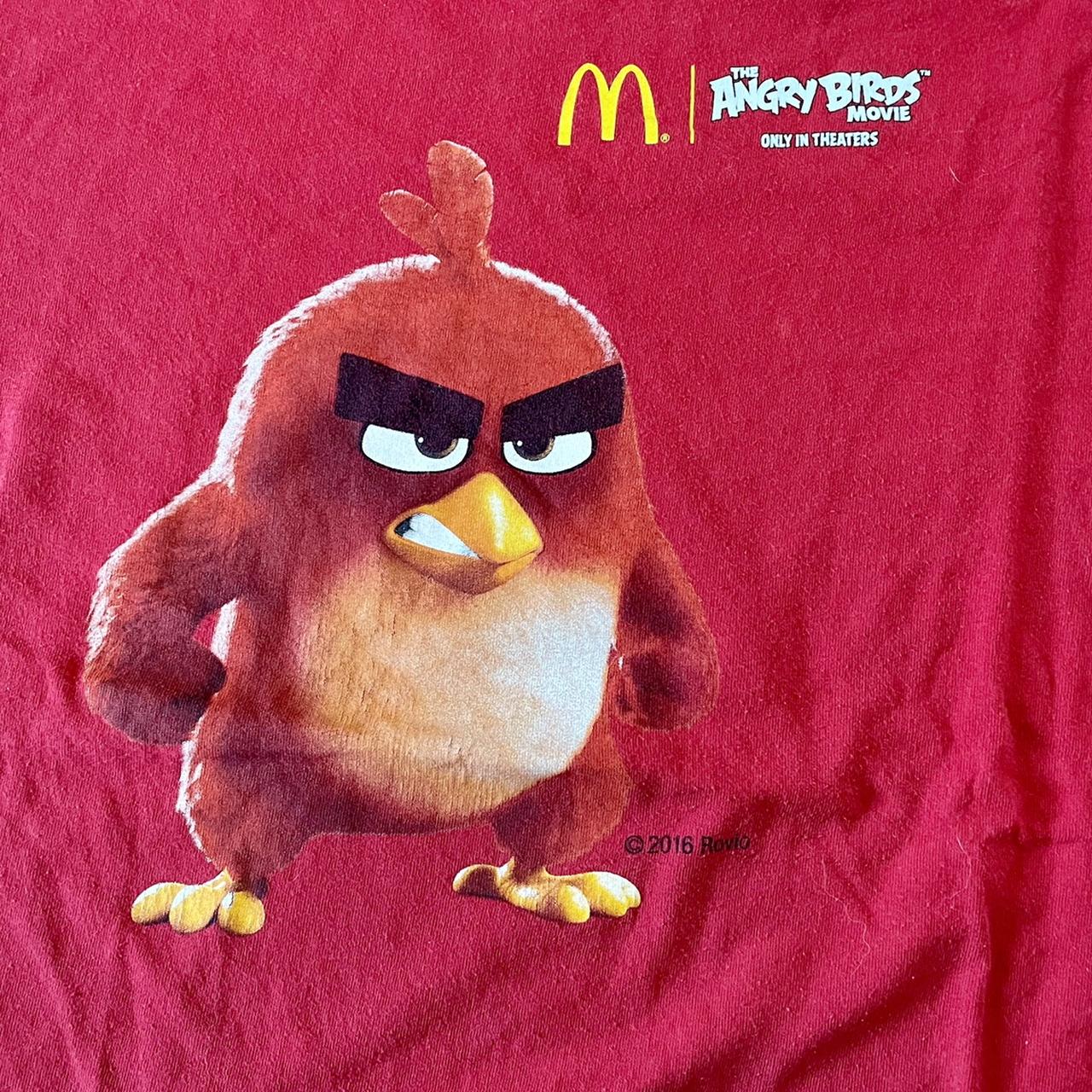 2016 McDonald’s Angry Birds movie promo T-Shirt. Tag...