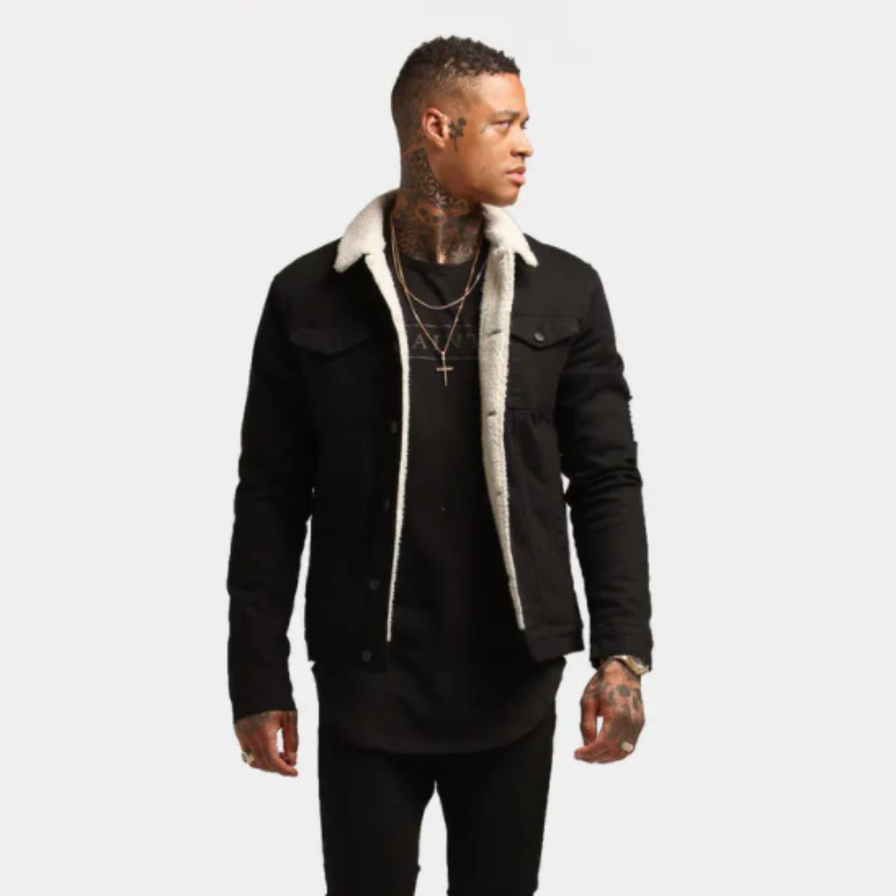 Product Image 4 - Sherpa Denim Jacket
 Denim jacket