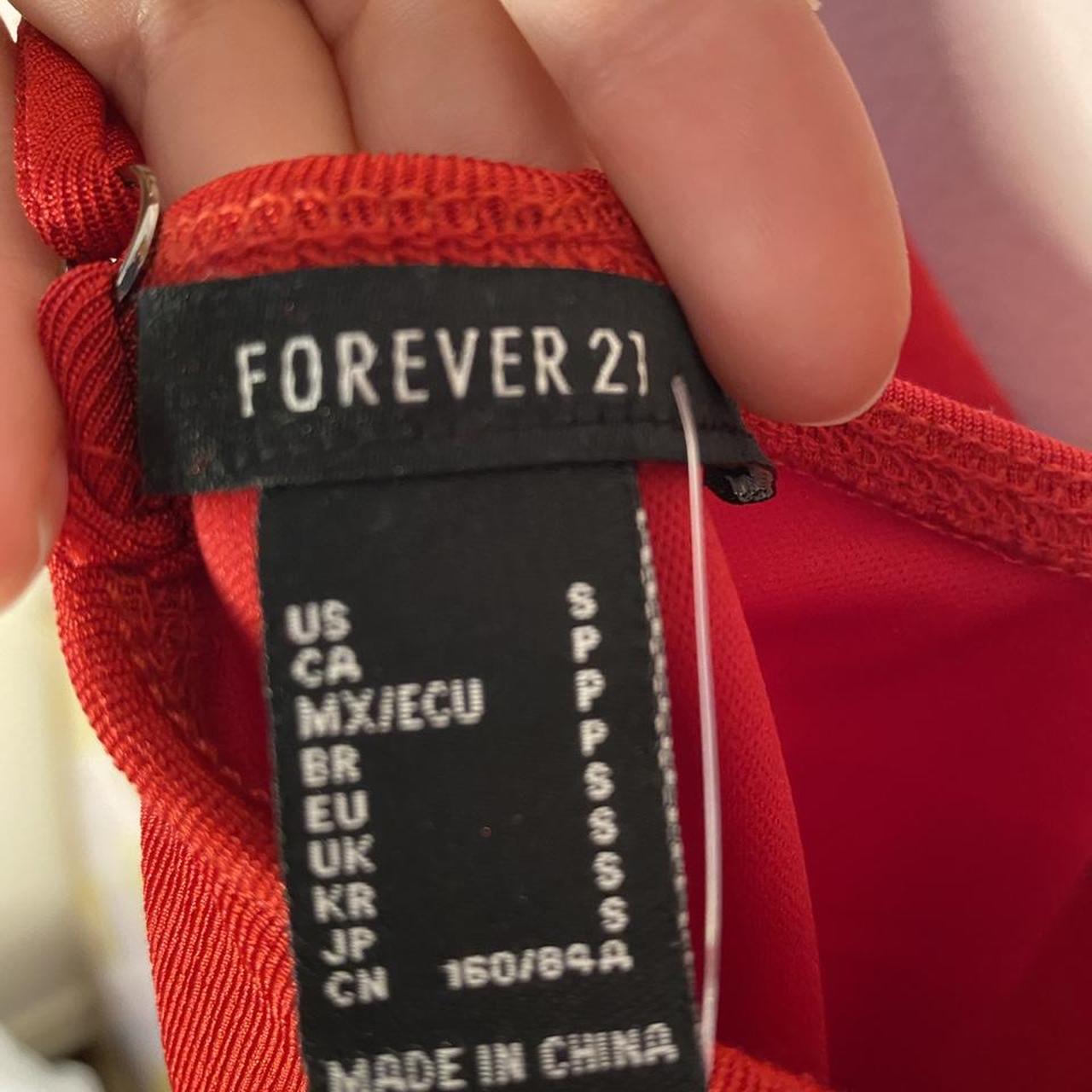 Forever 21 Women's Red Dress (3)