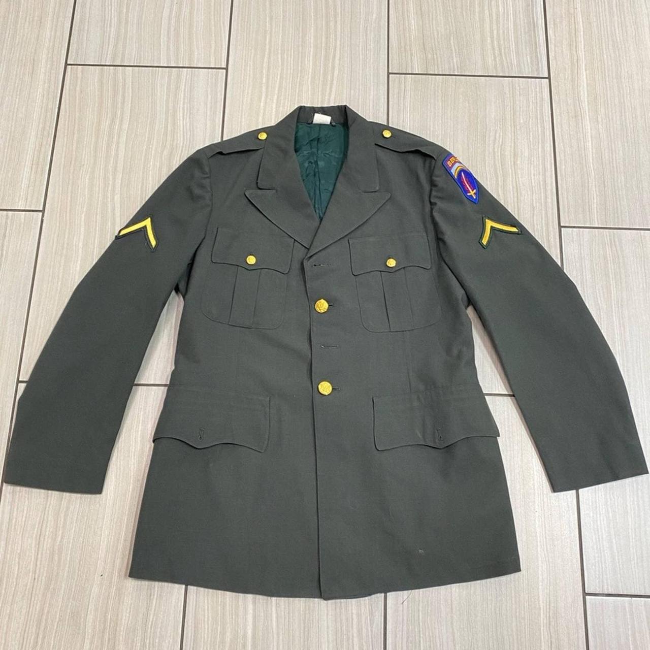 Check out this vintage original Army Coat. This... - Depop