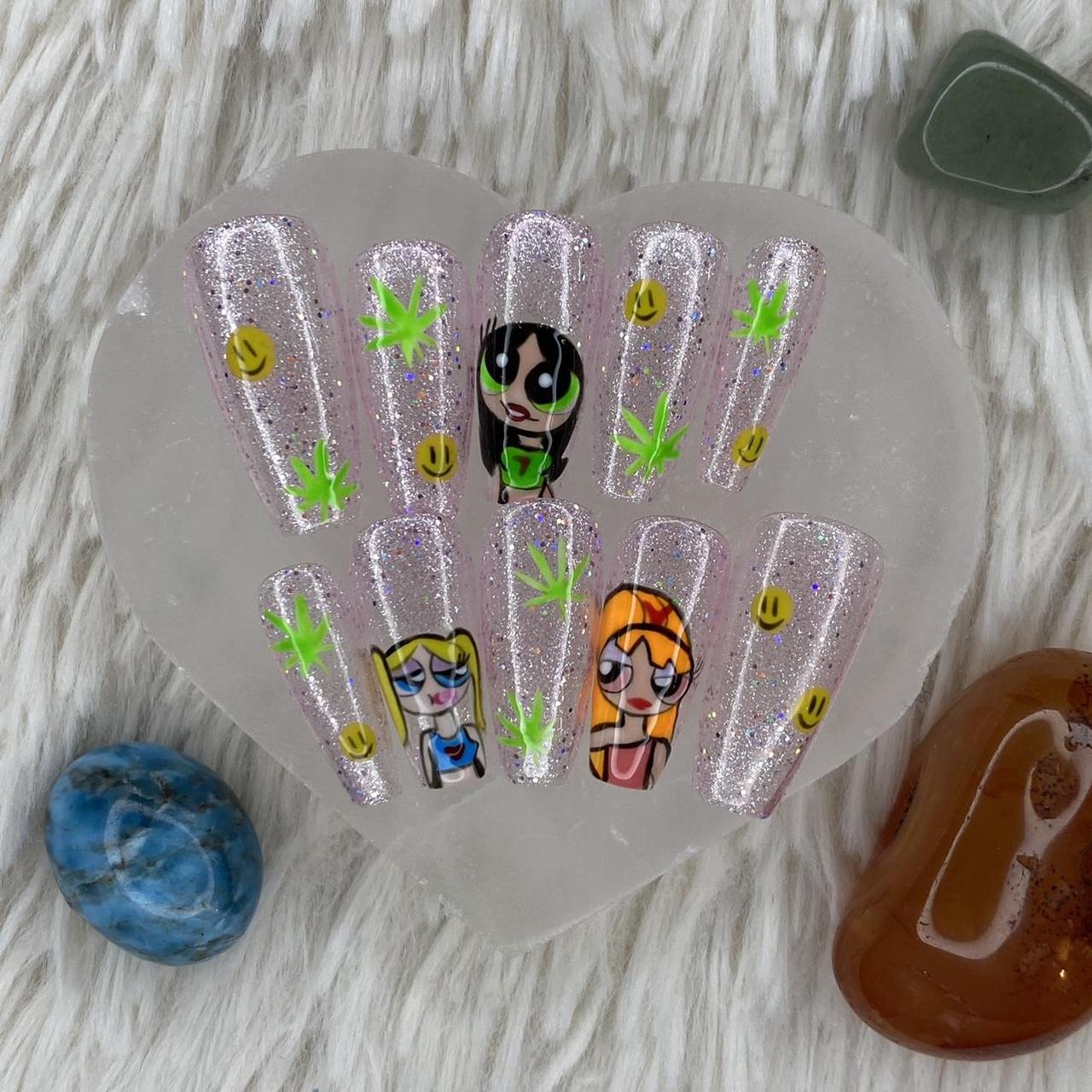 Product Image 1 - Flower-puff girlz 🍃💗 press on