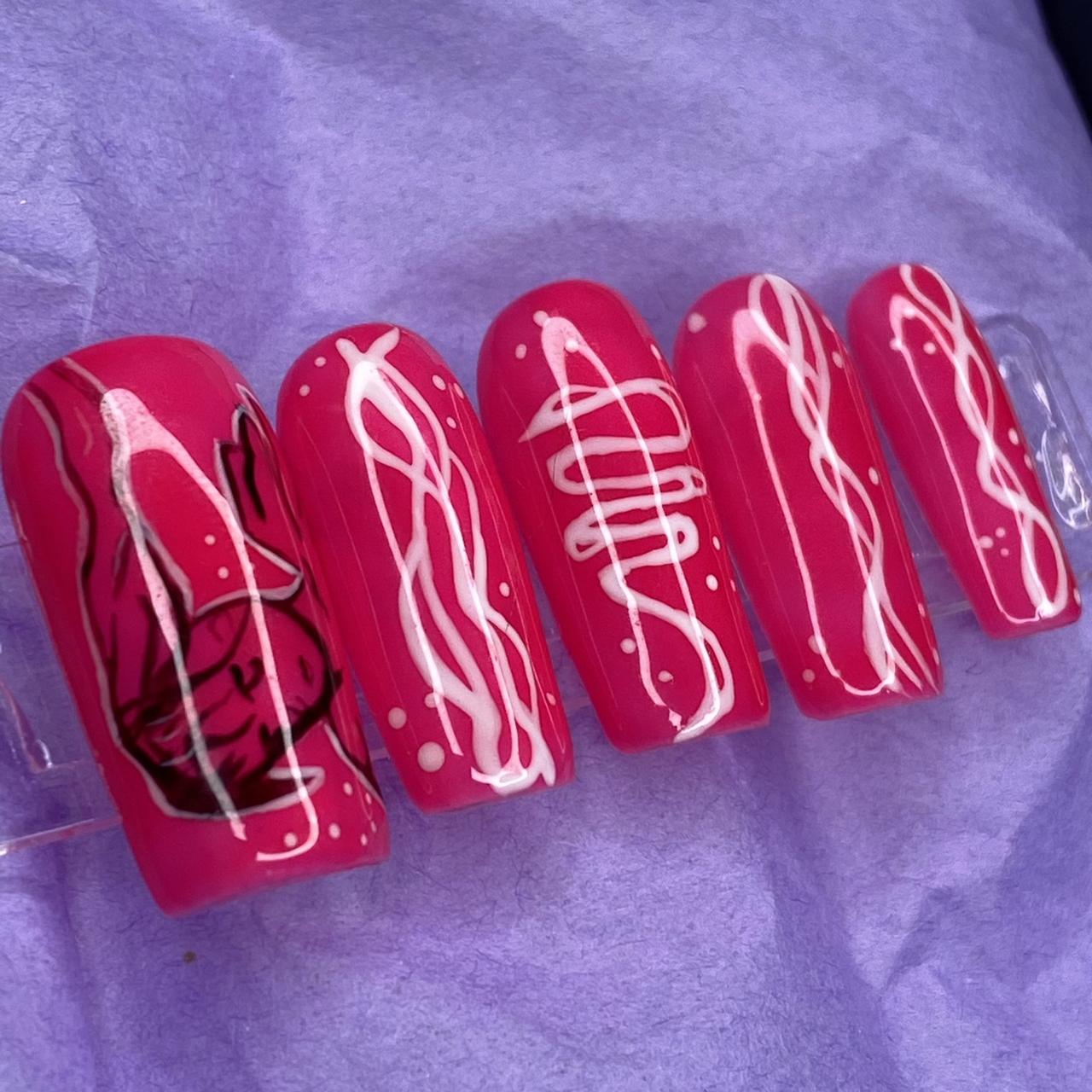 Suki’s S2K💗 press on nails Size: Medium Style:... - Depop