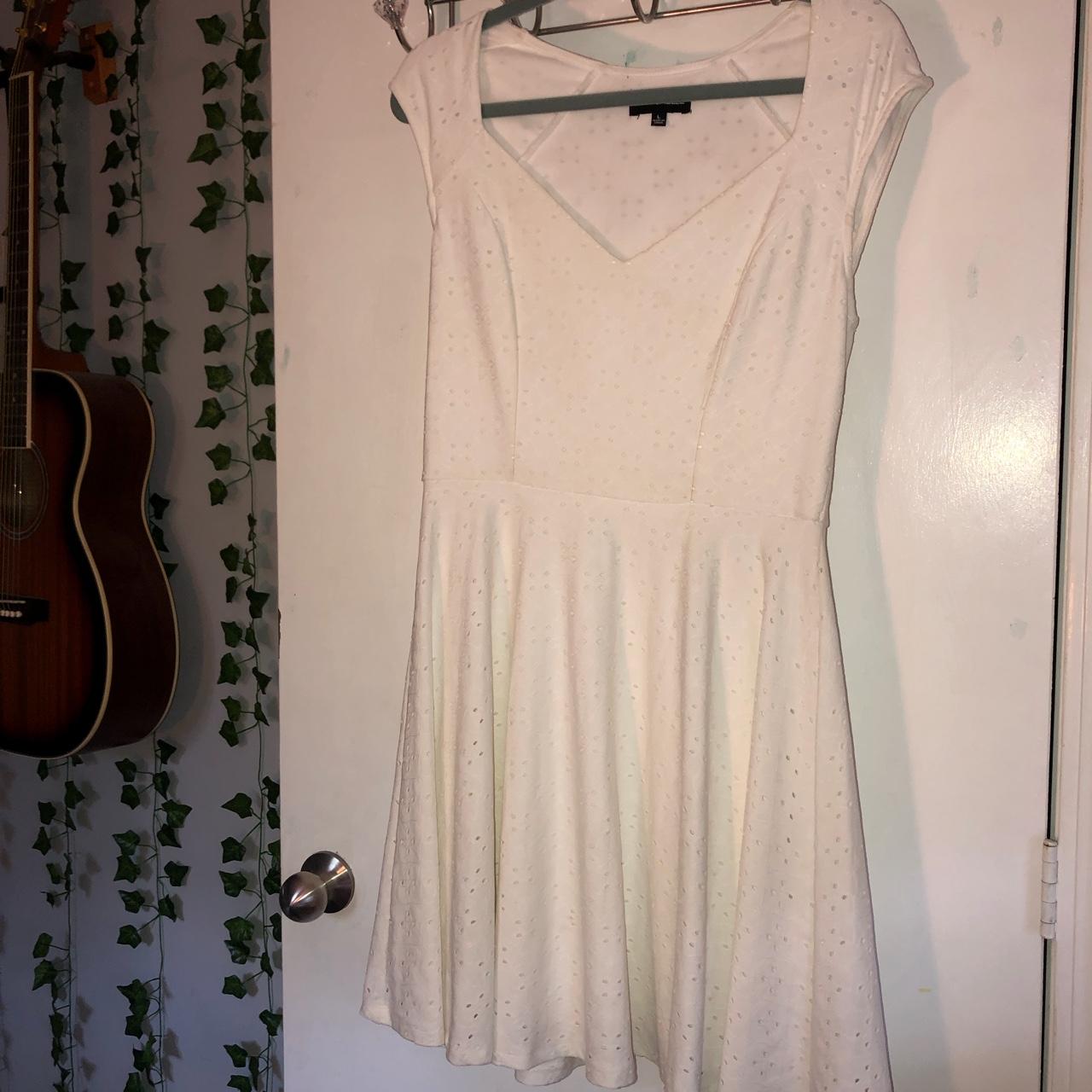 JCPenney Women's White Dress | Depop