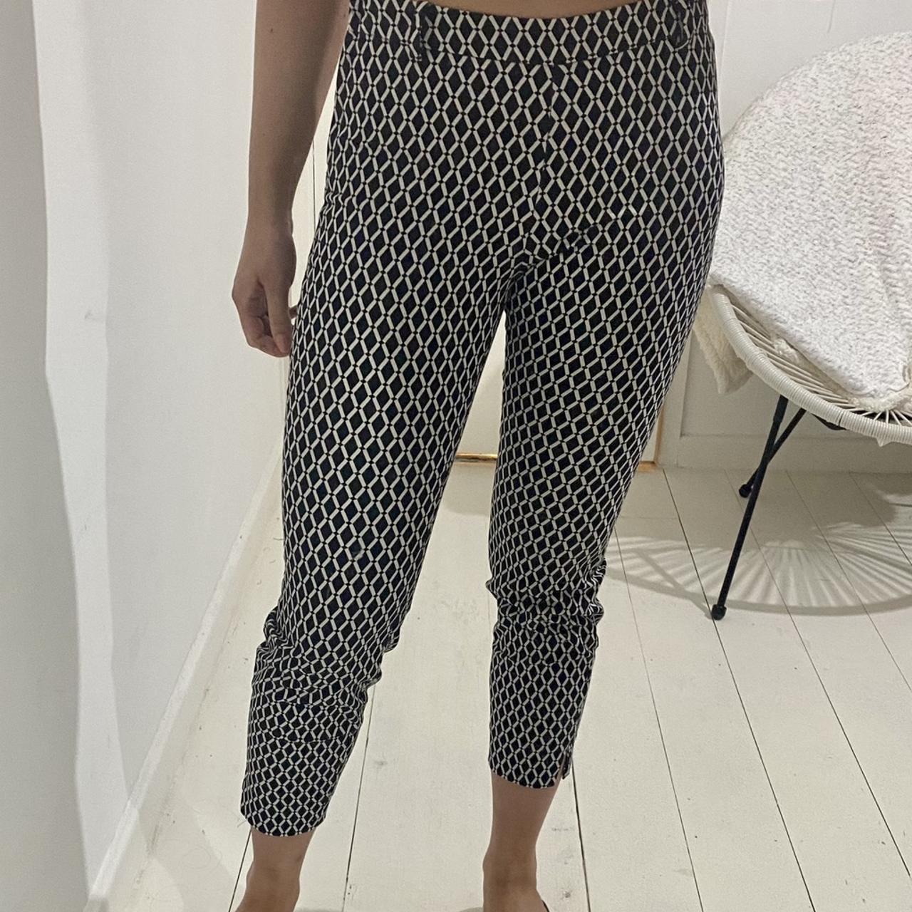 Peserico Patterned Cropped Trousers  Farfetch