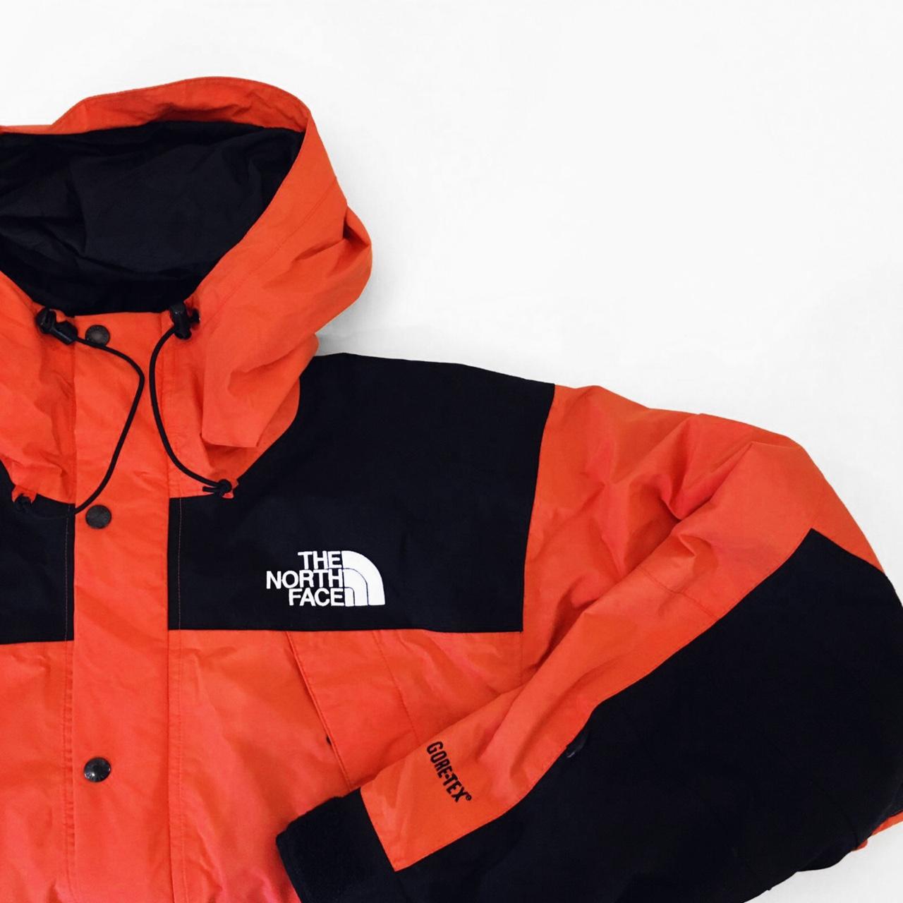 The North Face Mountain Parka Jacket 1985 | Orange /... - Depop