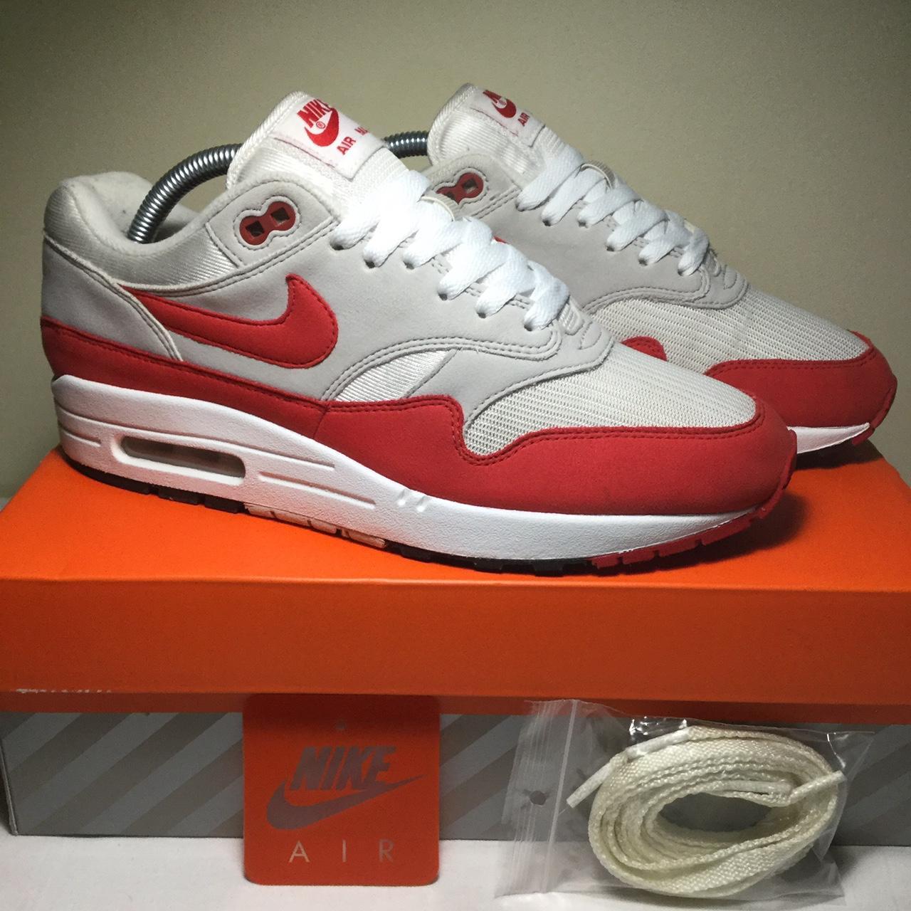 Air max 1 anniversary clearance red mens