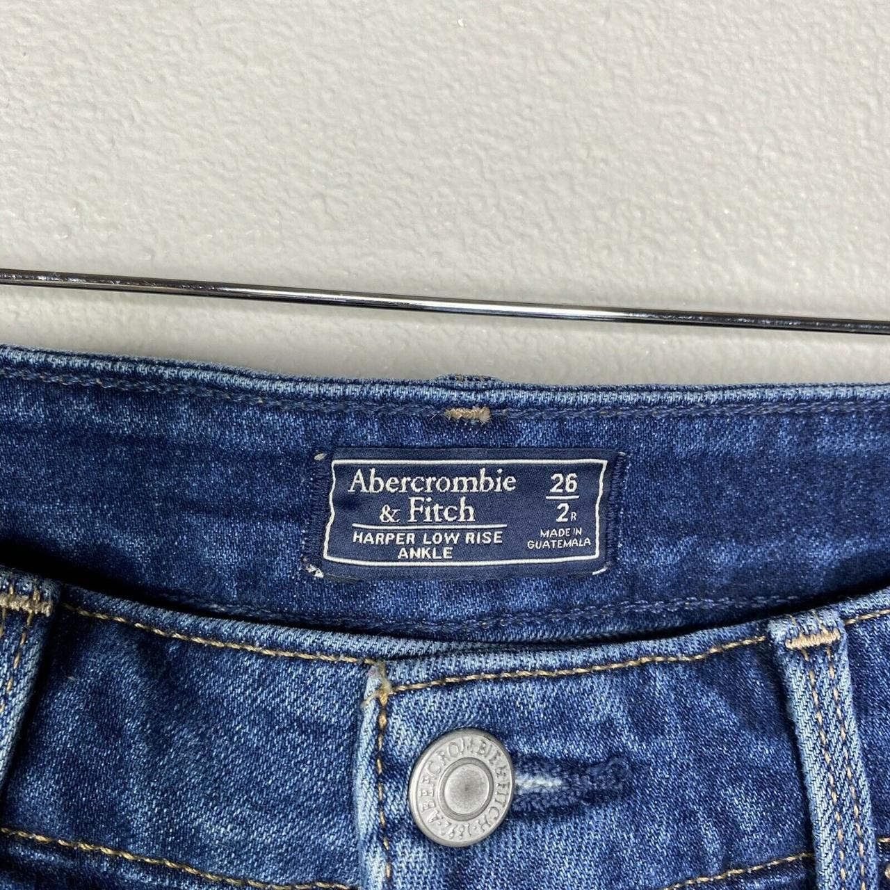 Abercrombie Fitch Harper Low Rise Side Stripe Depop