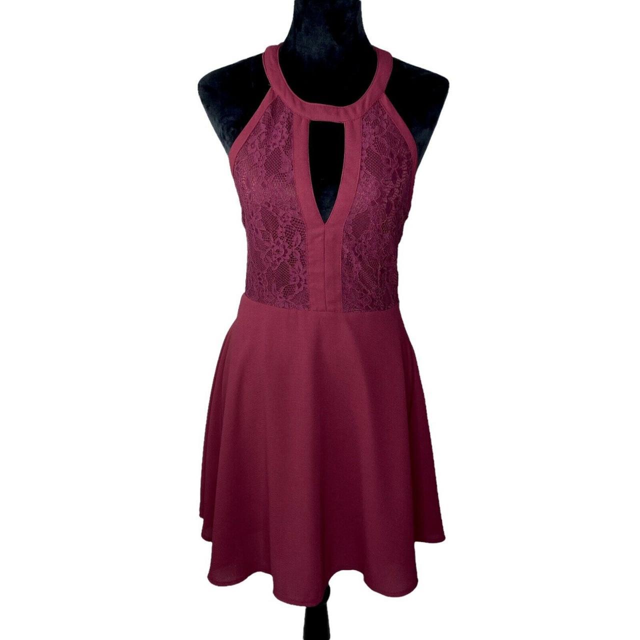 Product Image 1 - Lulu's burgundy Button Back Lace