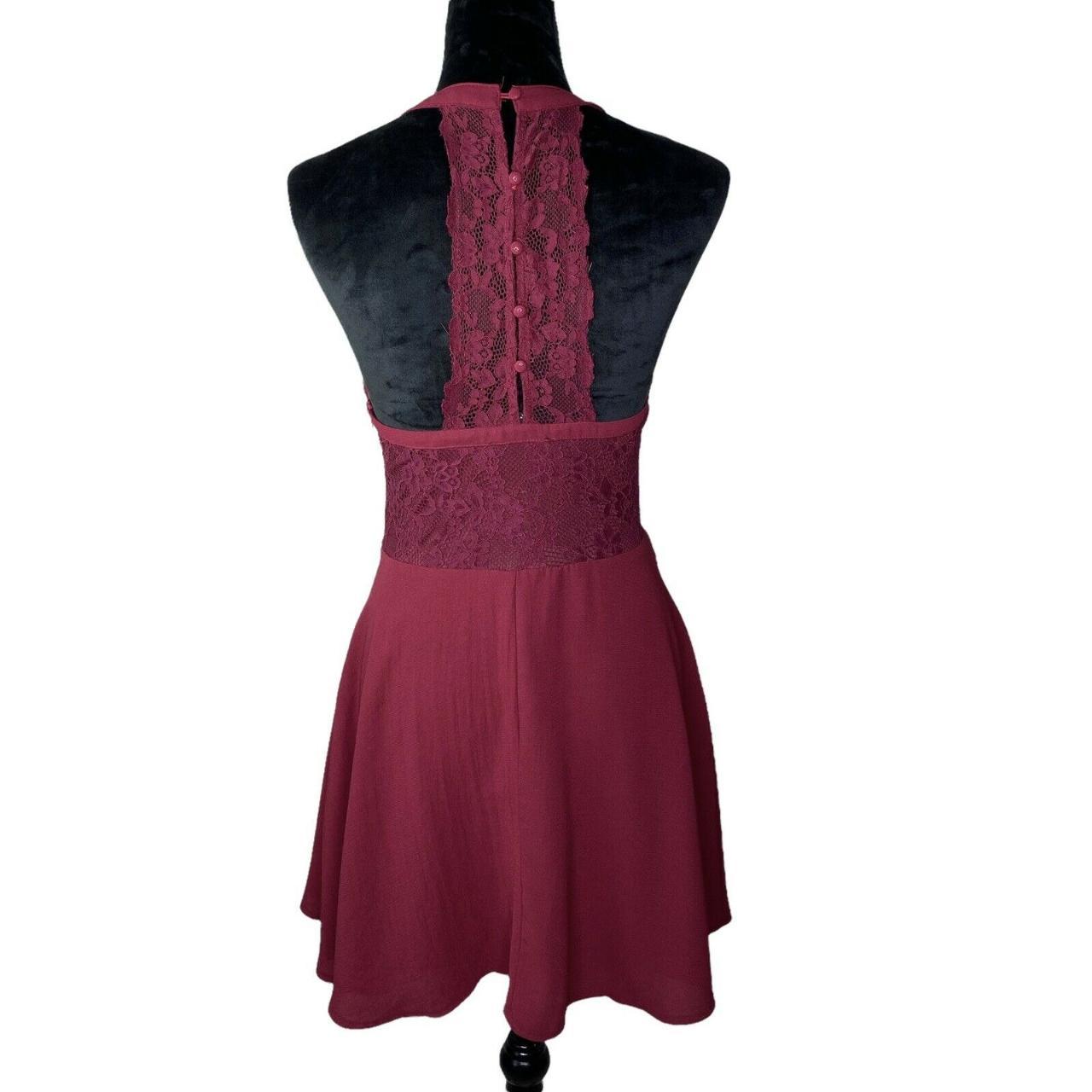 Product Image 2 - Lulu's burgundy Button Back Lace