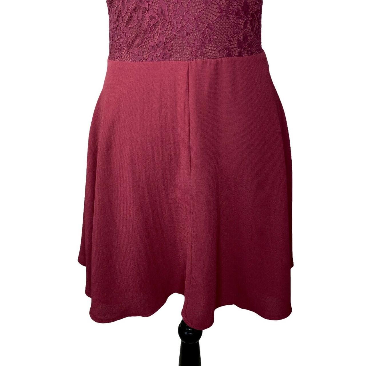 Product Image 3 - Lulu's burgundy Button Back Lace