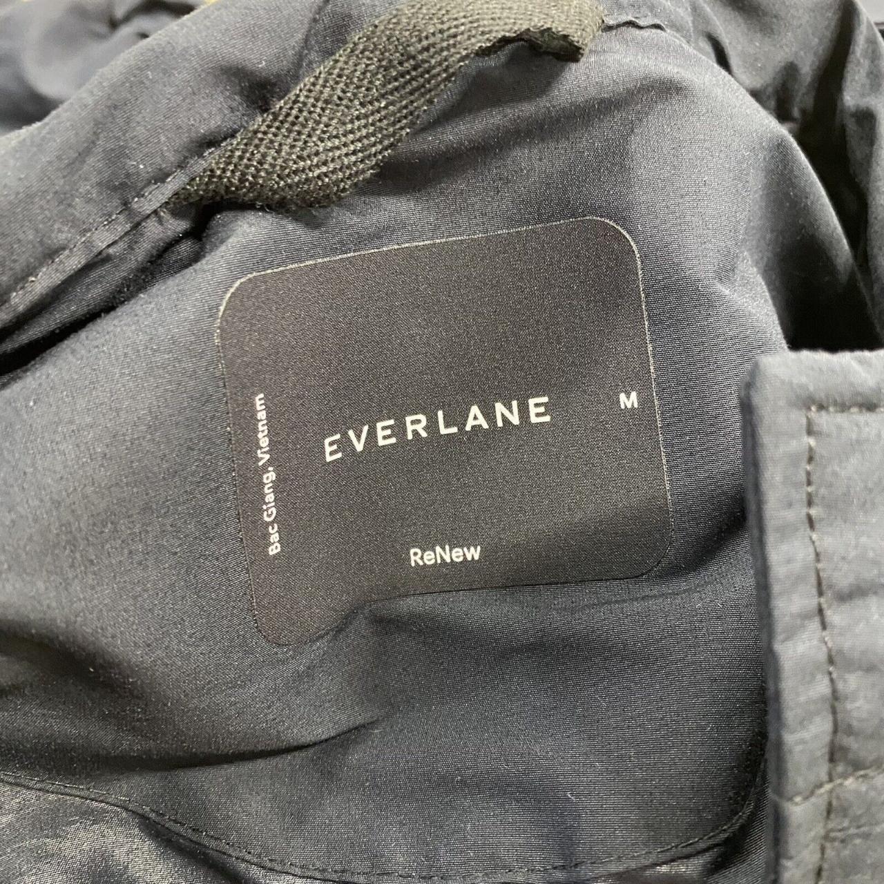 Everlane The City Anorak ReNew Blue Rain Jacket Coat... - Depop