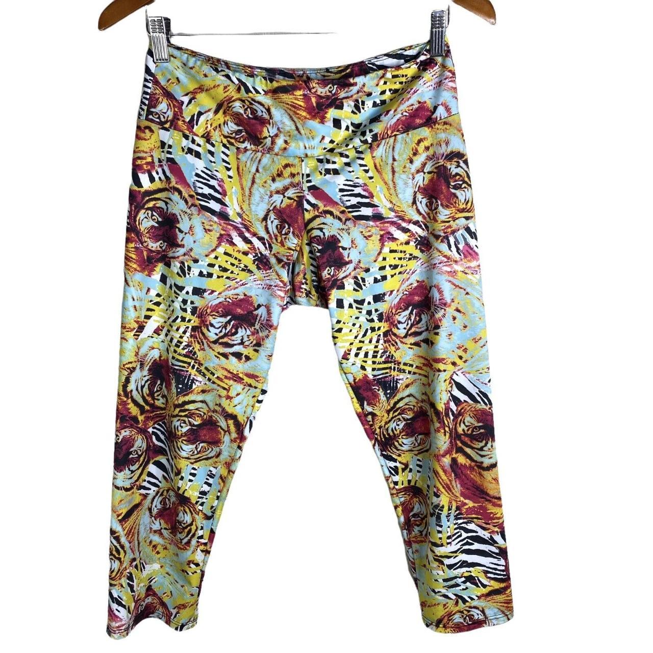ONZIE Women's Bengal Tiger Yoga/Athletic Leggings... Depop