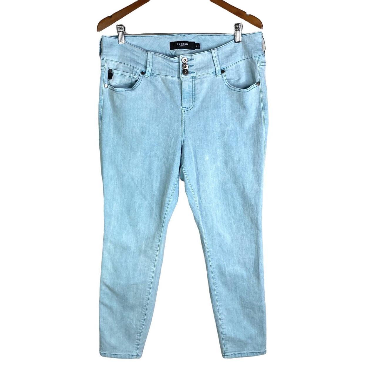 Torrid Girlfriend Jeans Women’s Size 16 Garment Dyed... Depop