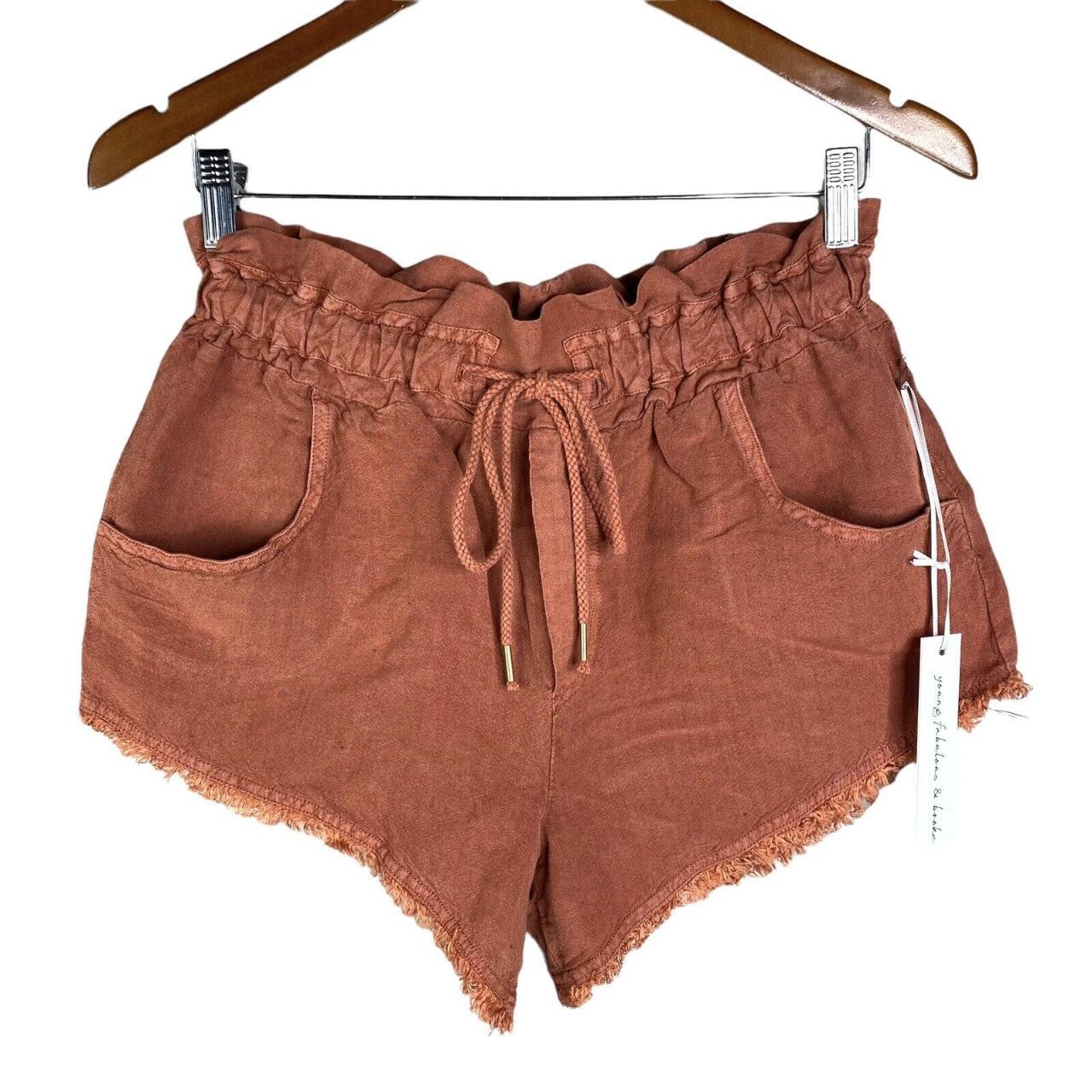 Women's Orange Shorts Depop