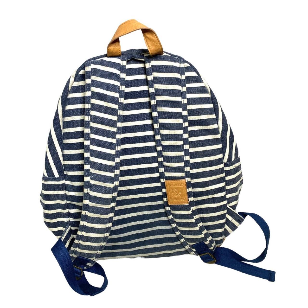 Pottery Barn Teen Northfield Navy stripe XL... Depop