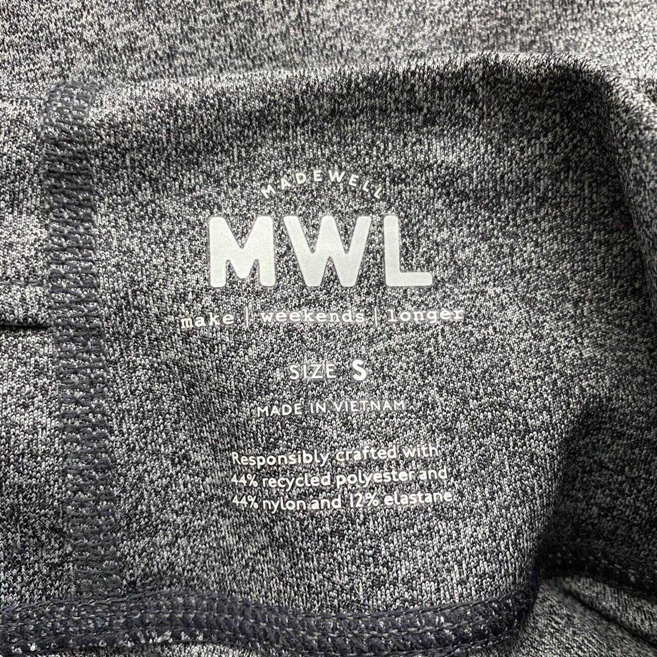 madewell mwl form High Waist leggings charcoal Gray... - Depop