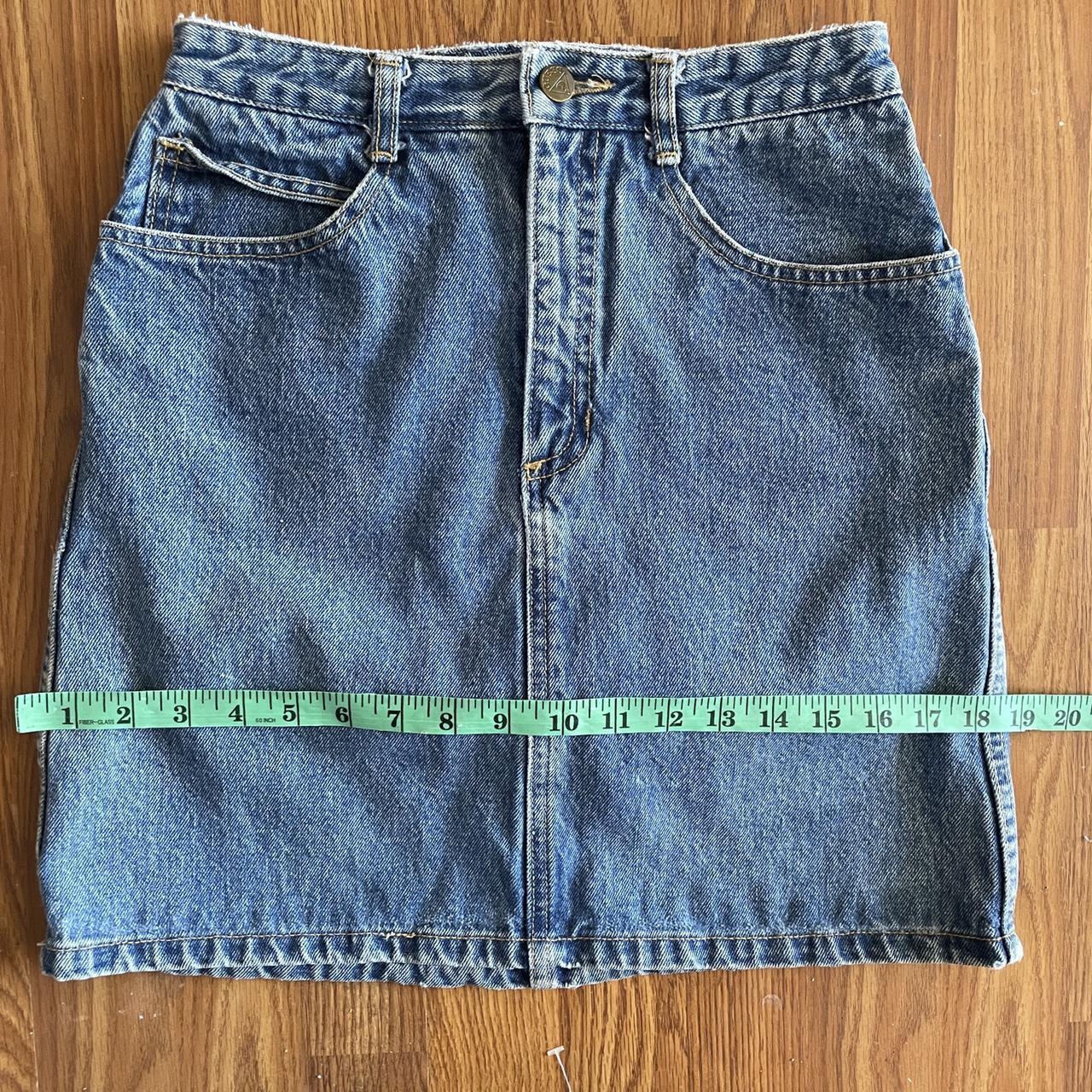 Vintage Denim Mini Skirt Georges Marciano For Guess Depop