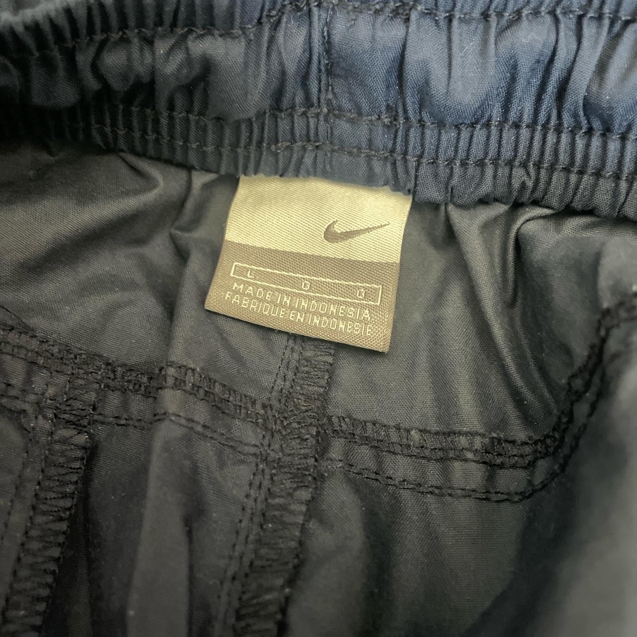 Vintage nike track pants with bottom flair zipper.... - Depop