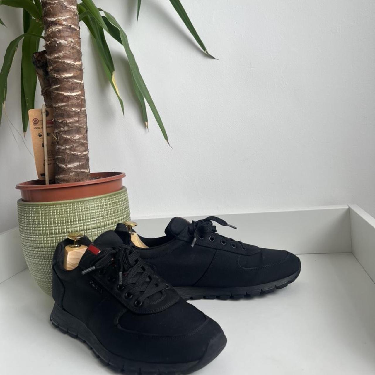 mens prada match race sneakers