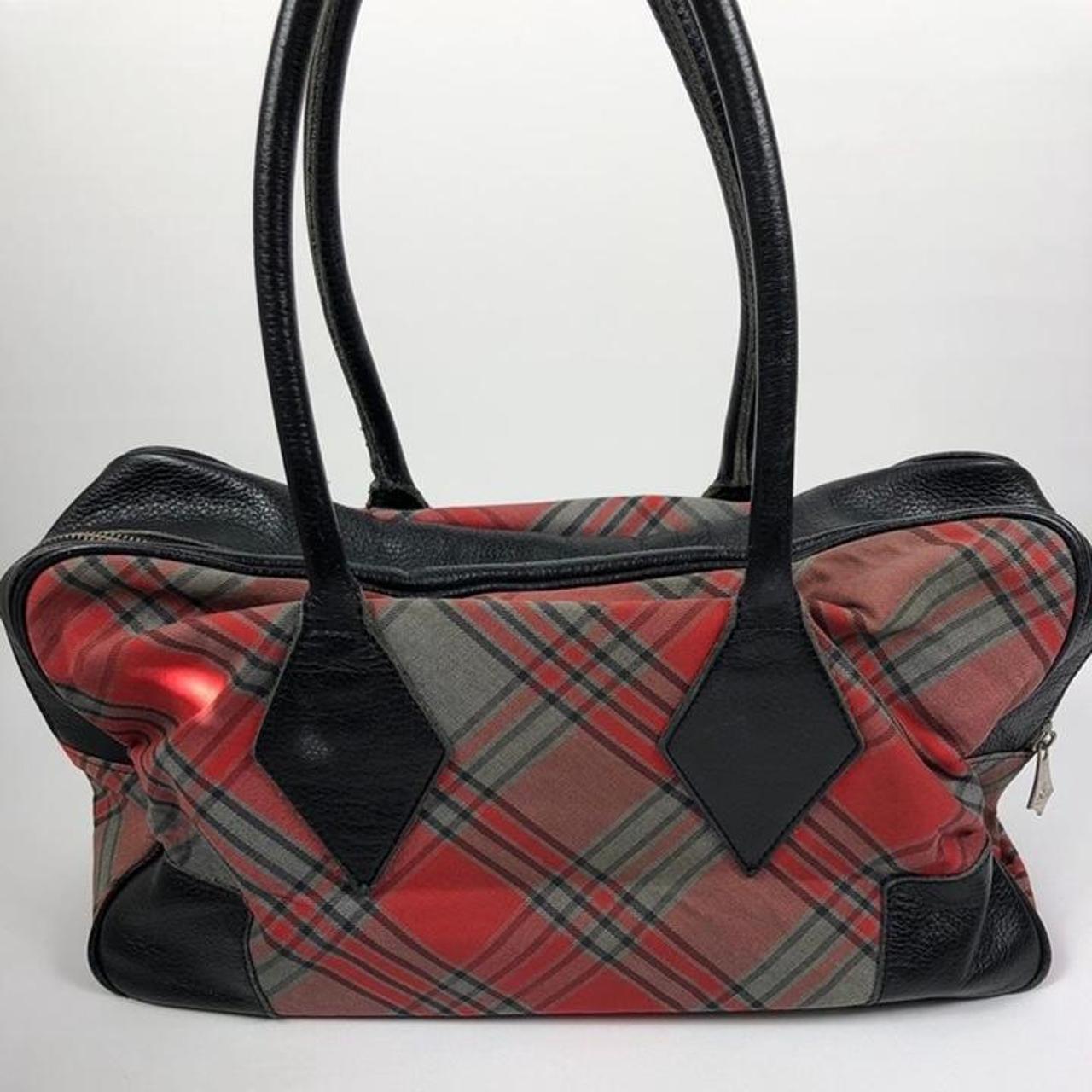 Vintage Vivienne Westwood Bag ️ plaid color, super... Depop
