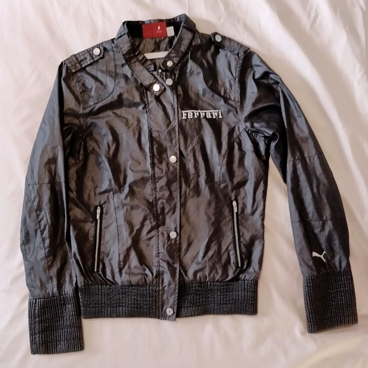 Puma ferrari leather outlet jacket