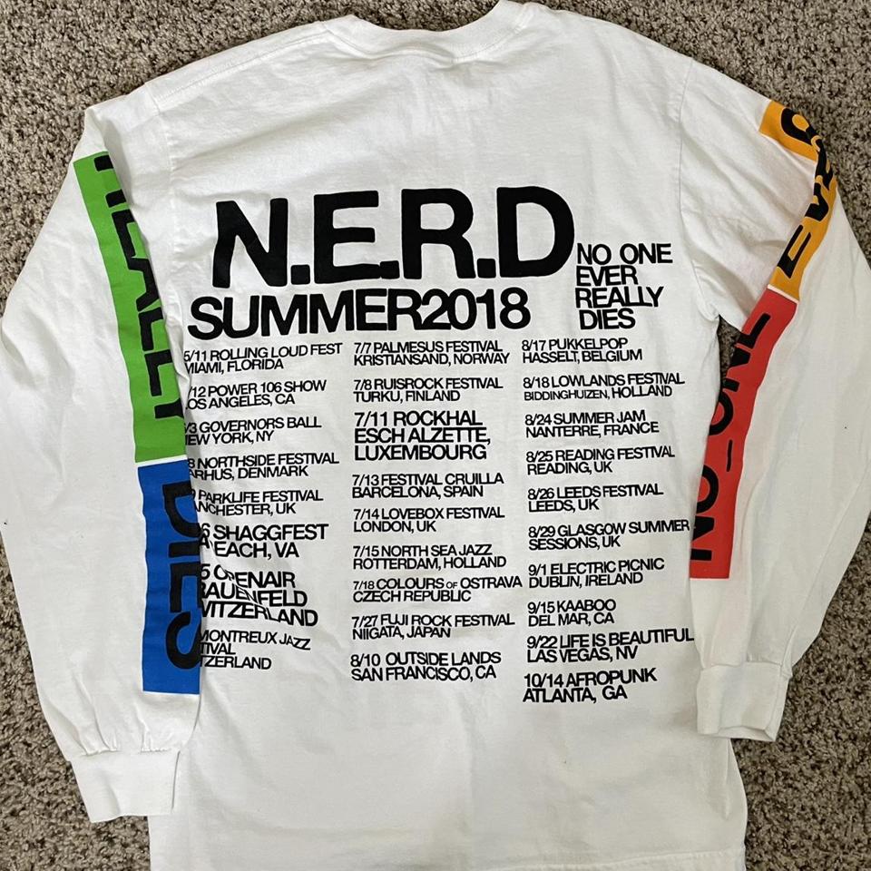 けします N.E.R.D 2018 SUMMER ESP TOUR Tシャツ Mサイズの通販 by