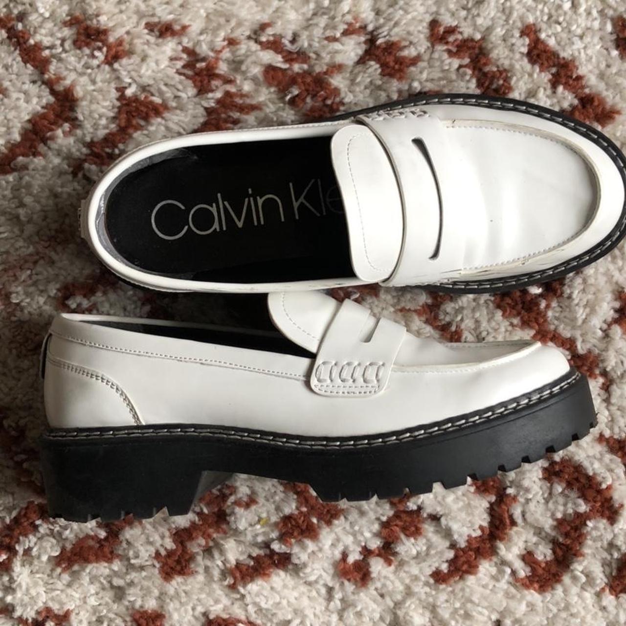 calvin klein loafers womens
