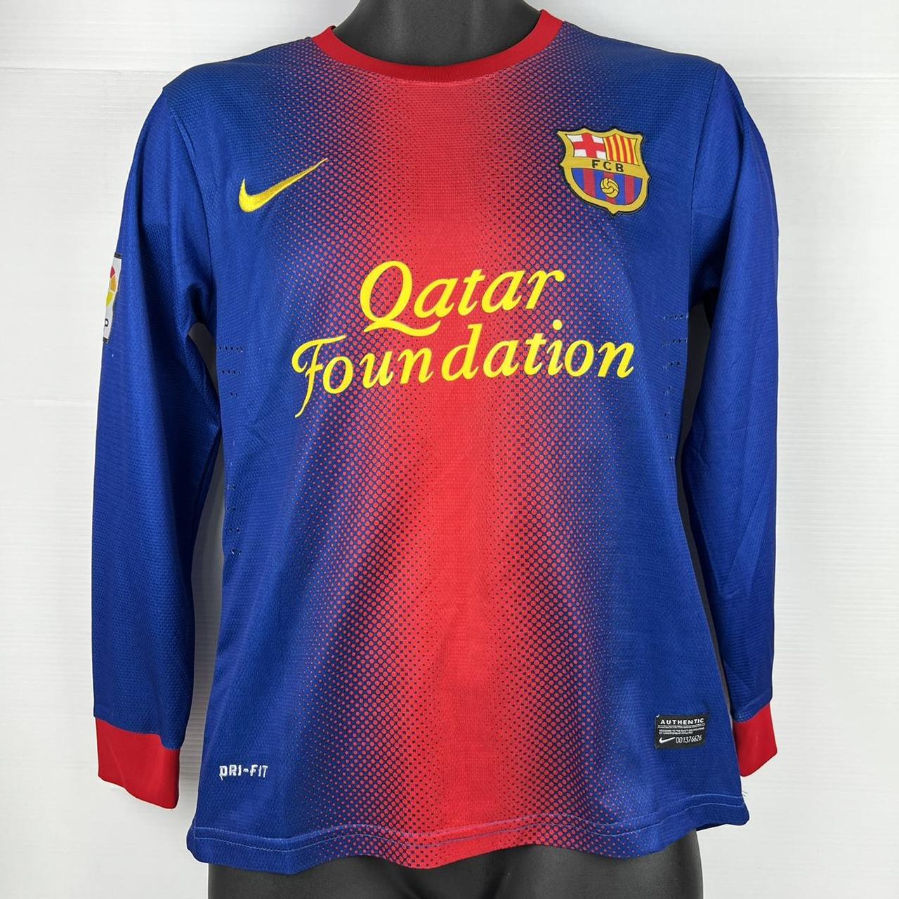 Nike Youth Barcelona Home Jersey 2012-13