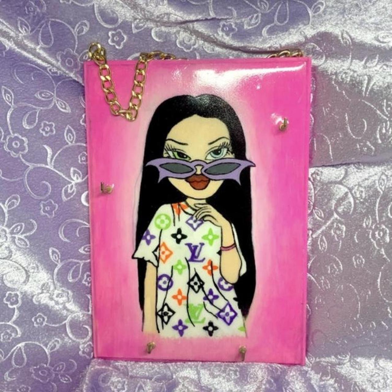 bratz doll painting