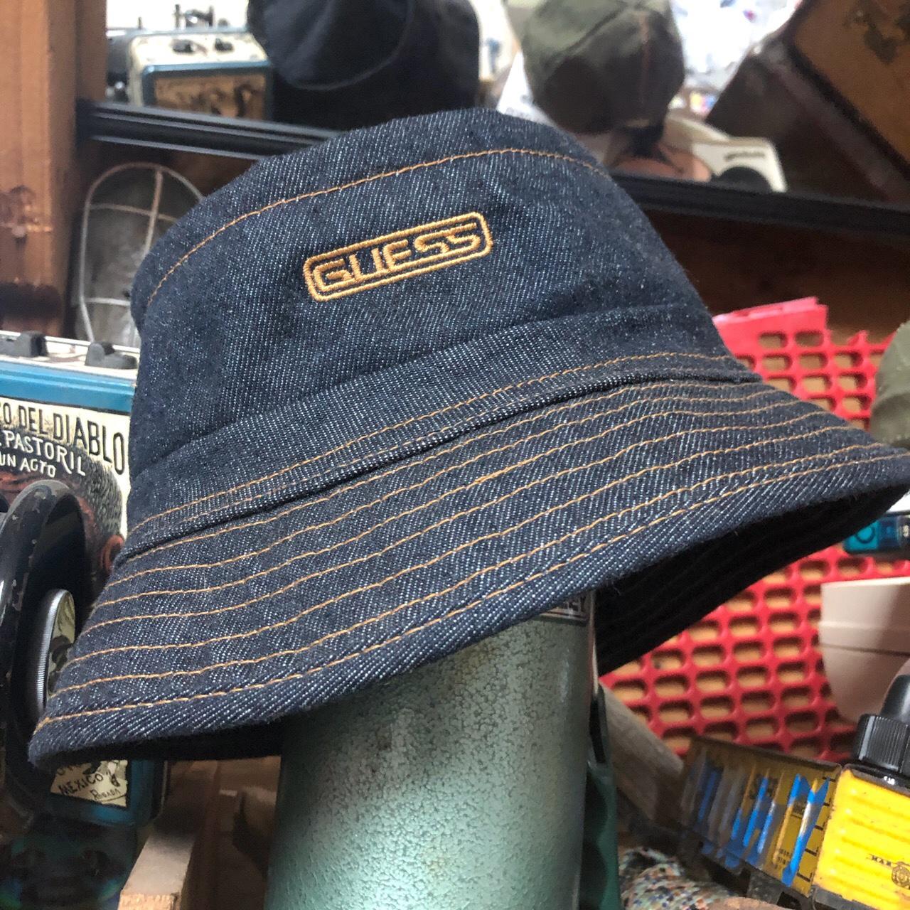 Guess sales denim hat