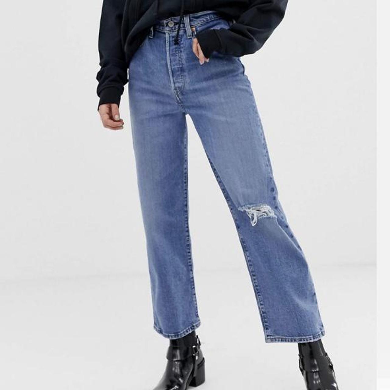 levi's rib high jeans