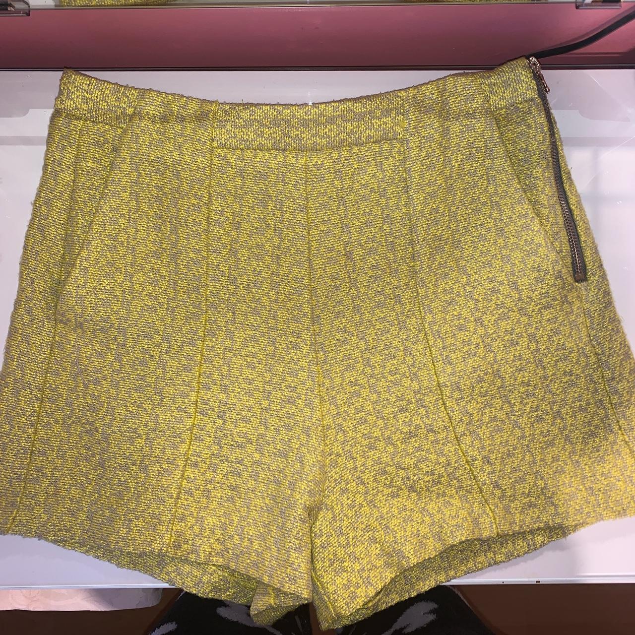 River island lime shorts with pockets shorts... Depop
