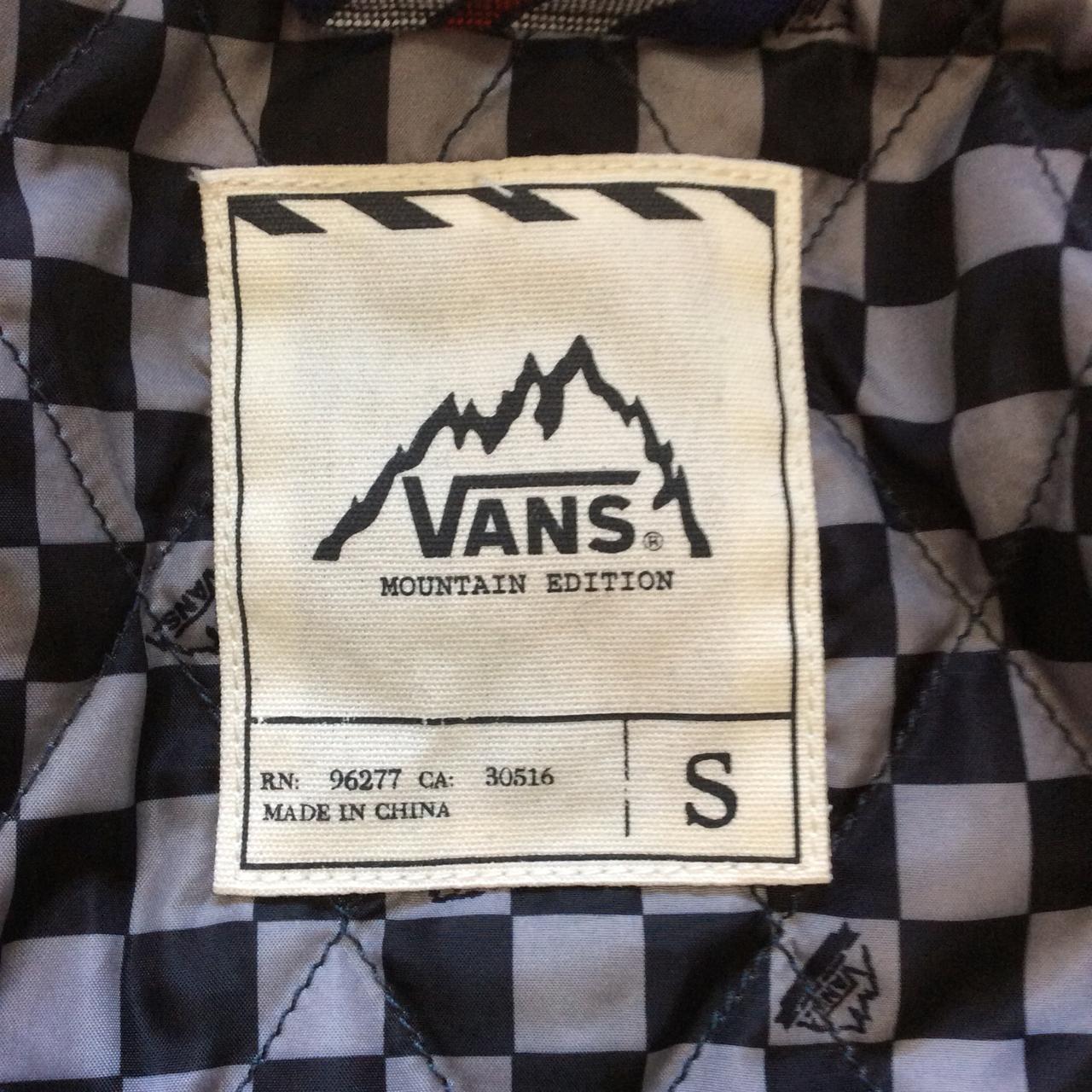 Vans best sale 96277 jacket