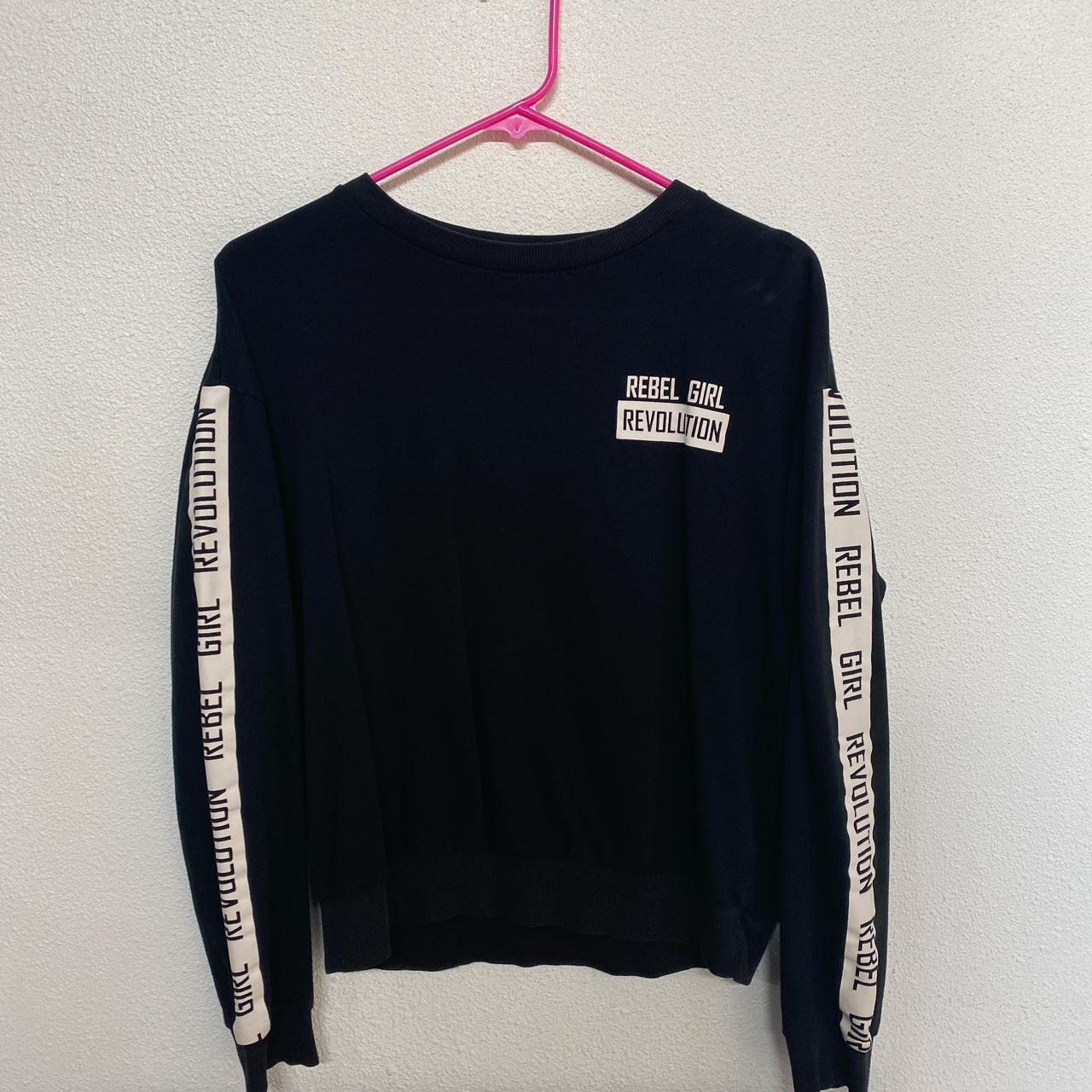 REBEL GIRL REVOLUTION H M long sleeve. Depop