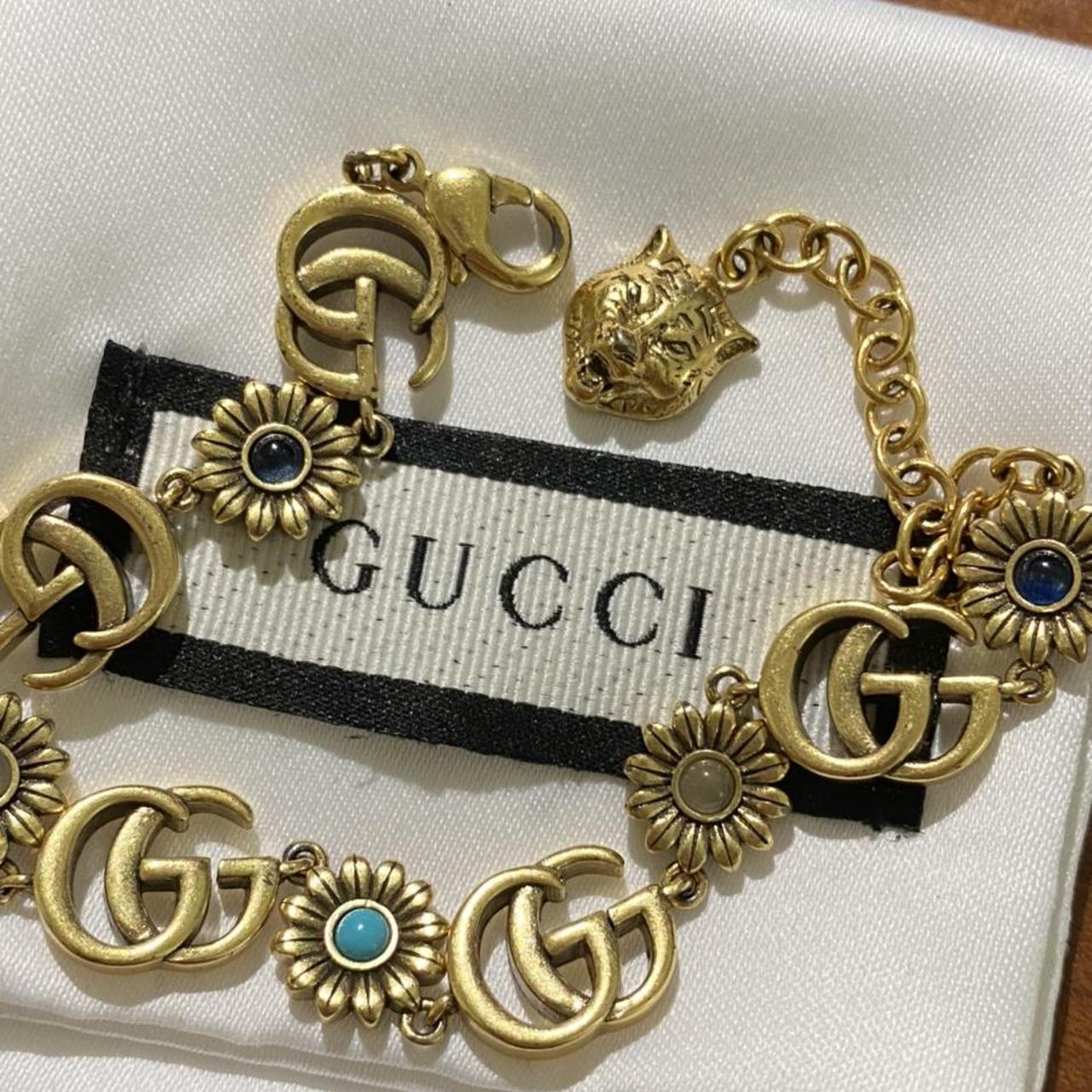 Gucci hot sale flower bracelet