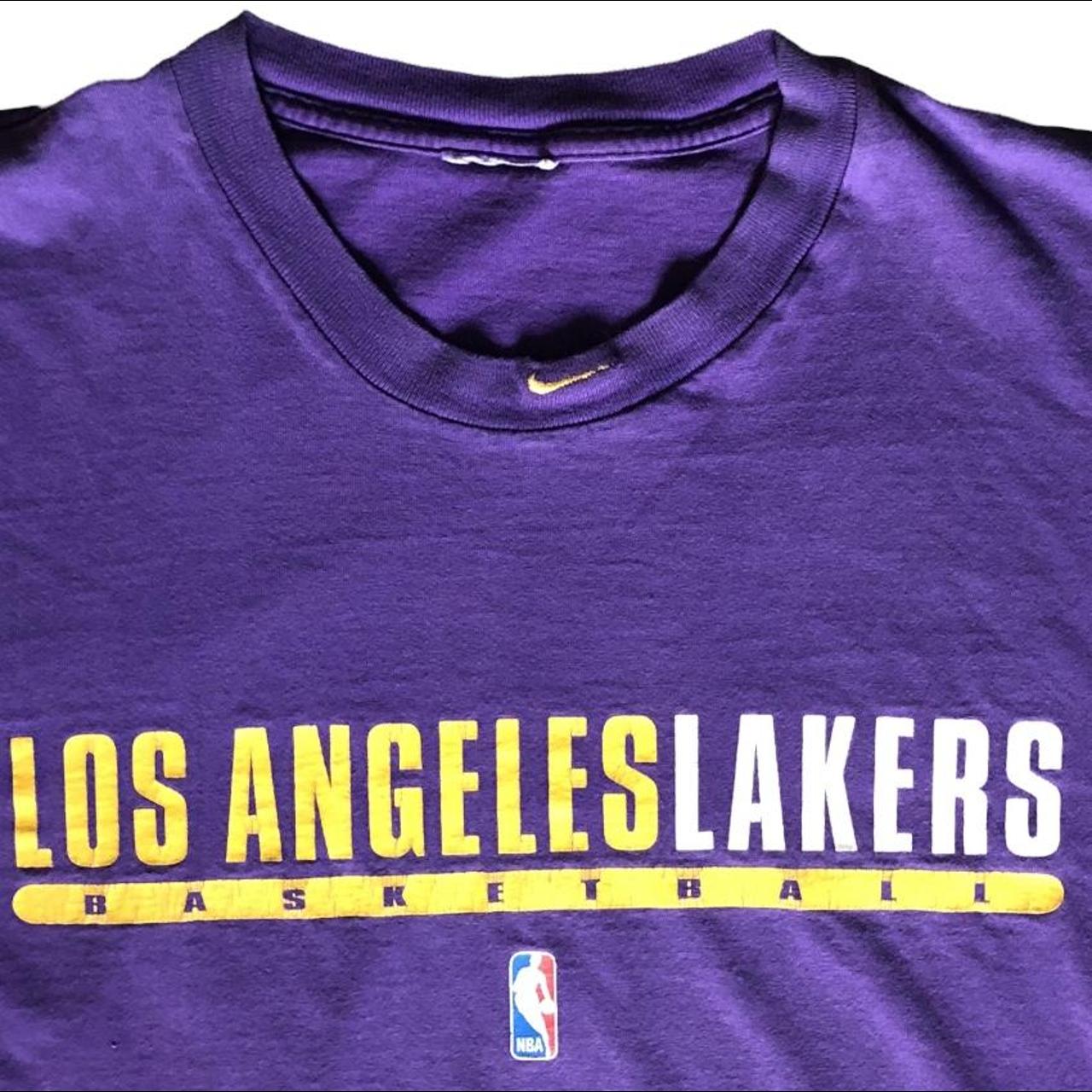 LA Lakers tee tags still on shirt, originally from - Depop