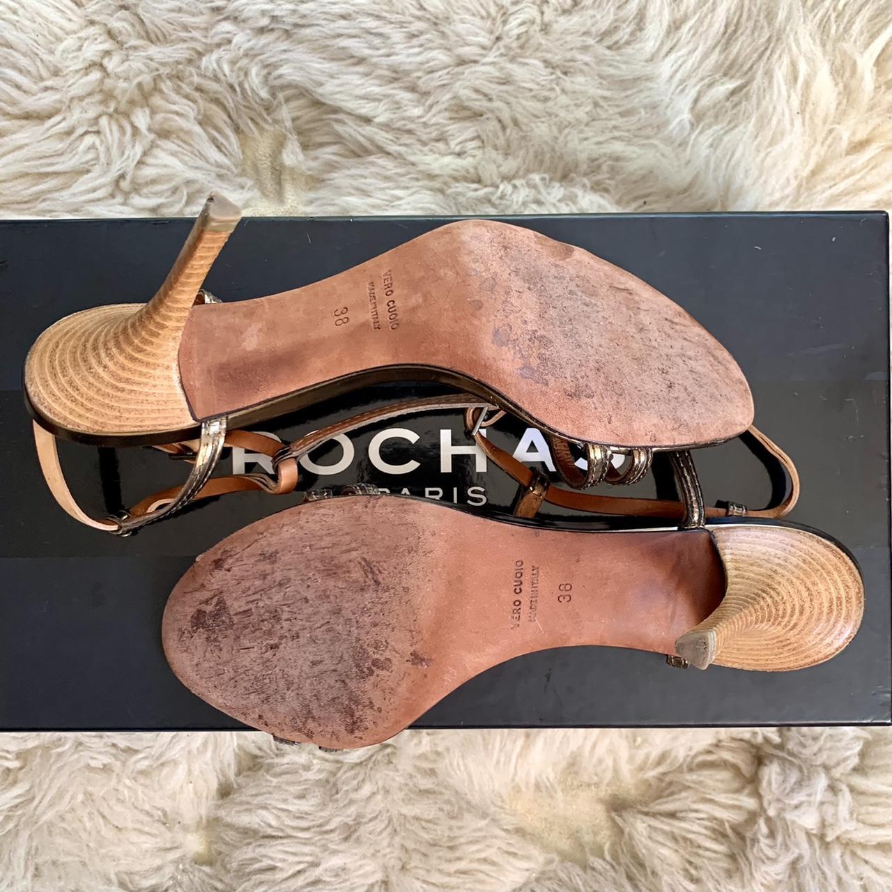 Lanvin Women's Tan and Gold Sandals (2)