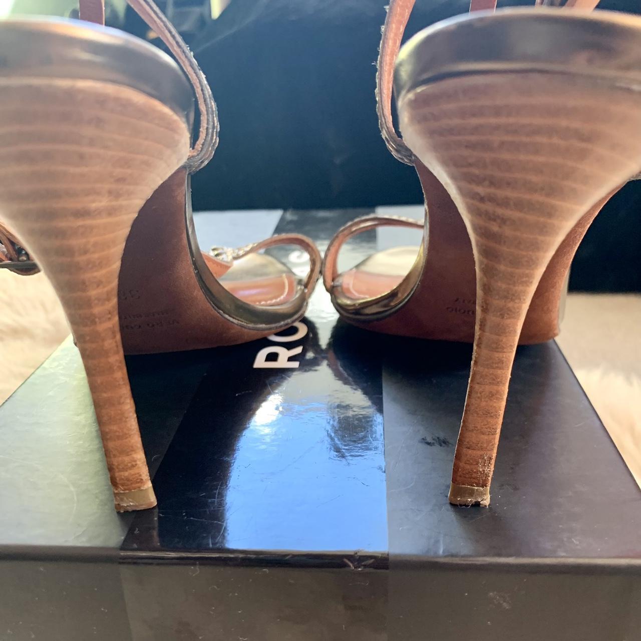 Lanvin Women's Tan and Gold Sandals (3)