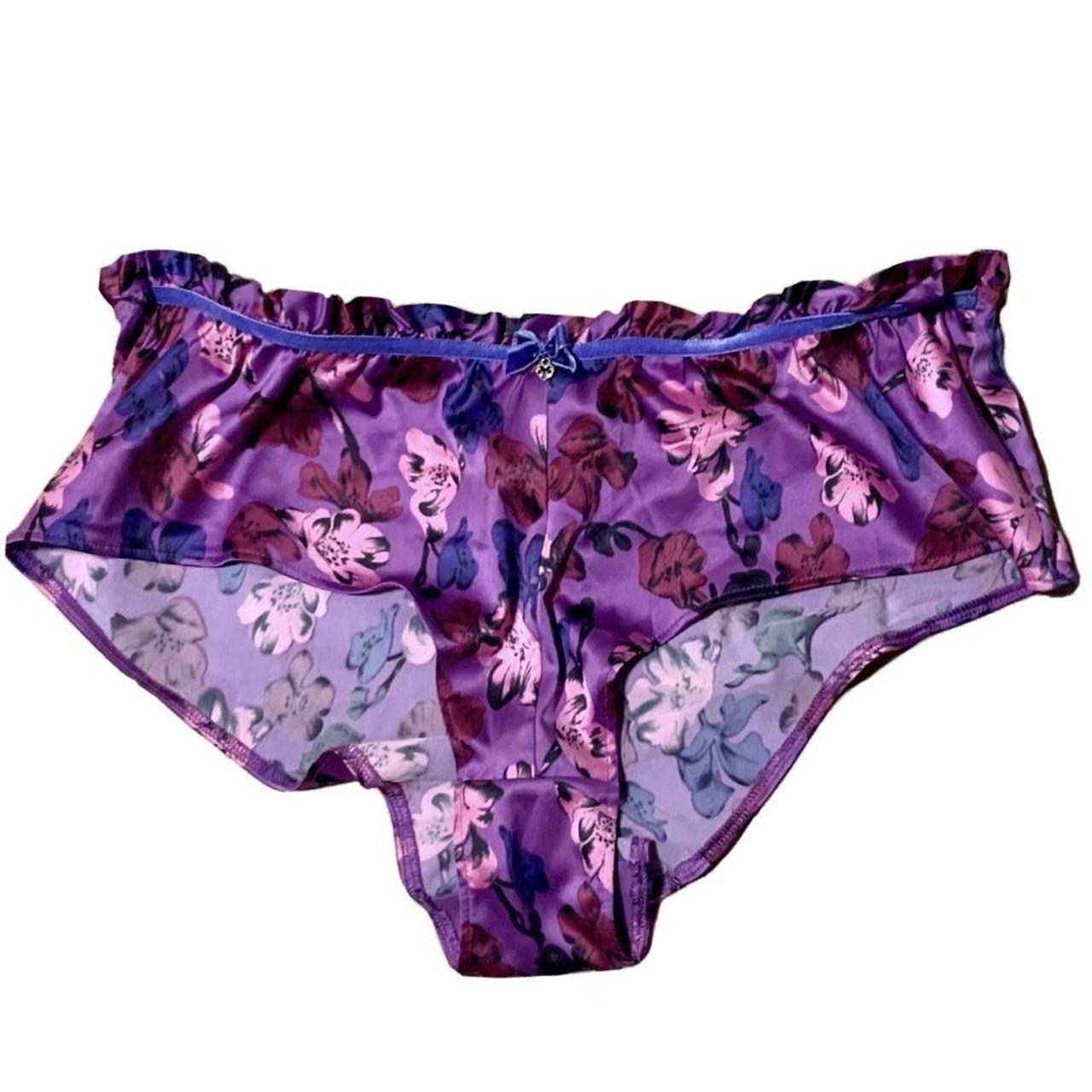 Figleaves Women's Purple and Pink Panties