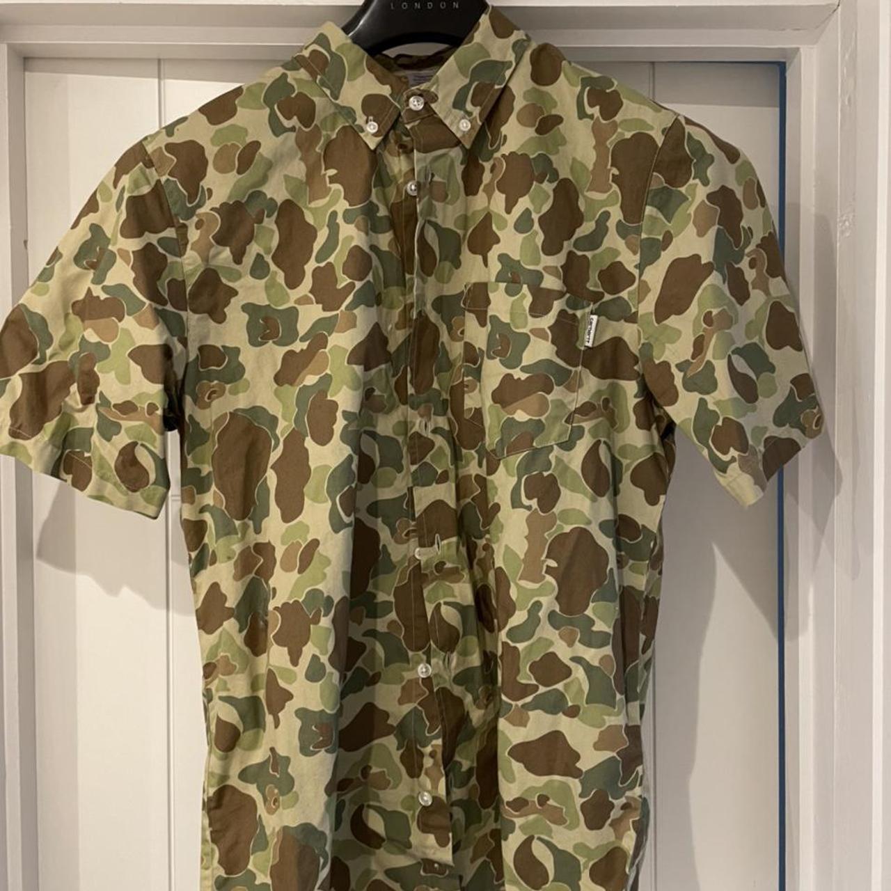 Carhartt hot sale camouflage shirt