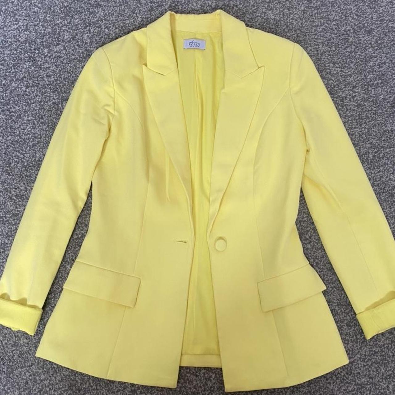 lemon/yellow oh polly blazer. Size 4 only... Depop