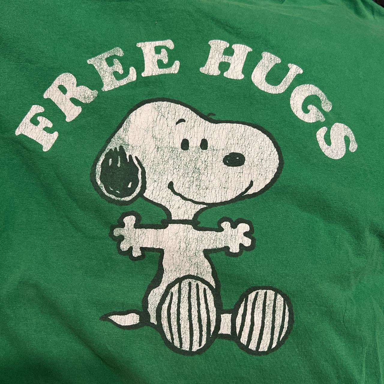 Hybrid Apparel Men's Green and White T-shirt (3)