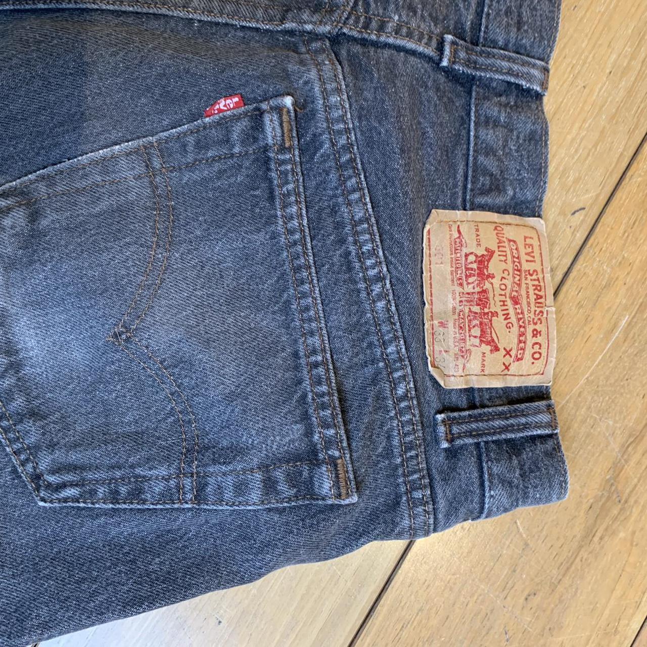 Levi Strauss LEVI’s Vintage range Grey denim mens... - Depop