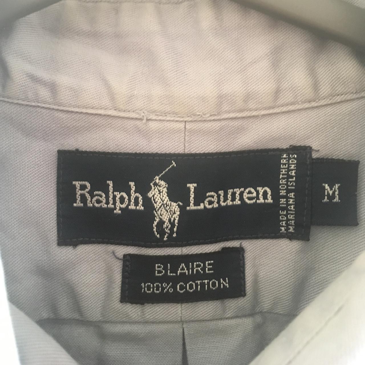 Vintage Ralph Lauren Men’s Shirt Size Medium great... - Depop