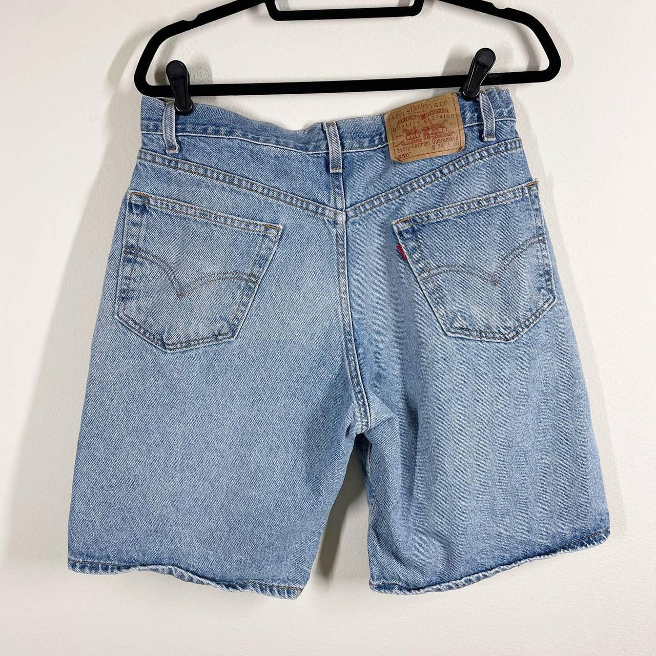 levi's 550 jean shorts