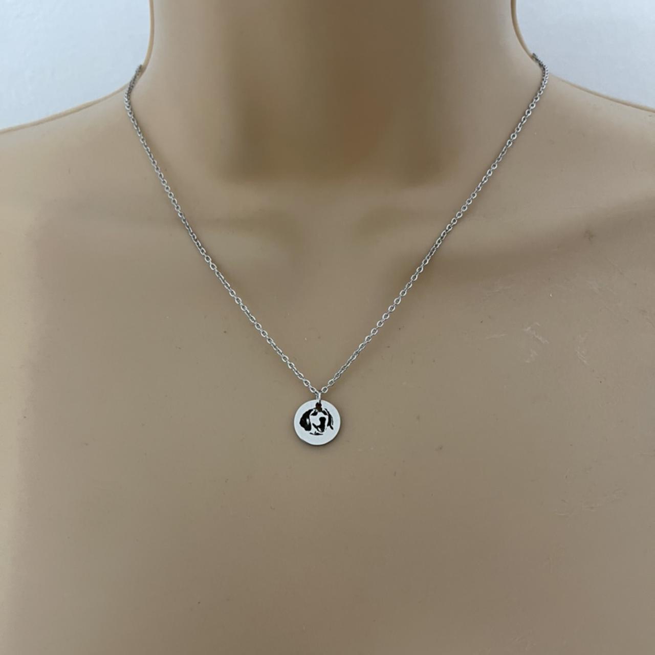 Engraved Dog Photo Necklace. Dog Lover... - Depop